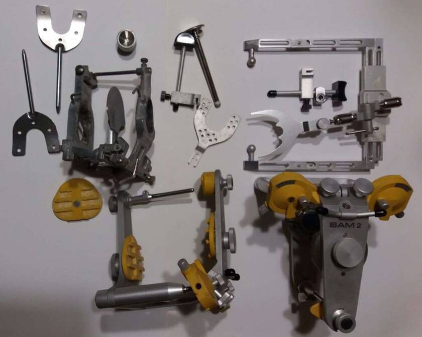 2 стоматологических артикулятора Girrbach NaviStom