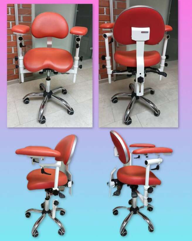 3D СТІЛЕЦЬ ЛІКАРЯ ДЛЯ РОБОТИ З МІКРОСКОПОМ NaviStom