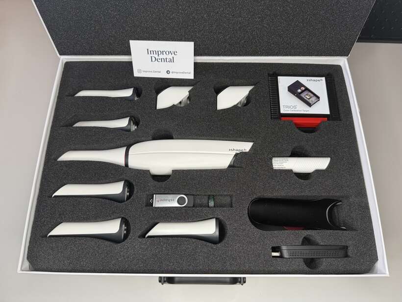 3Shape Trios 4 WIRELESS стоматологічний внутрішньо ротовий сканер в чудовому стані NaviStom