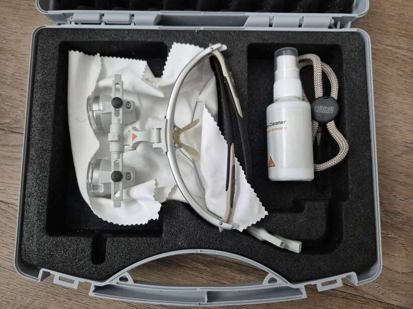 Бінокуляри HEINE HR 2.5х 340мм, як нові NaviStom