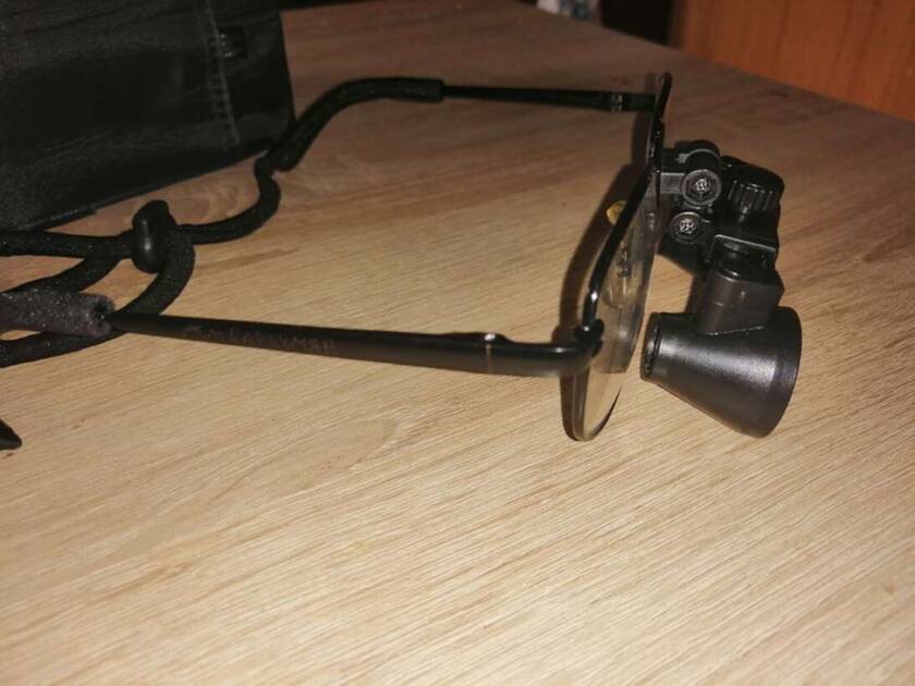 Бинокулярные лупы Ergonoptix 2.5, длинное рабочее расстояние, большая глубина фокуса Бинокулярные лупы Ergonoptix 2.5, длинное рабочее расстояние, большая глубина фокуса NaviStom