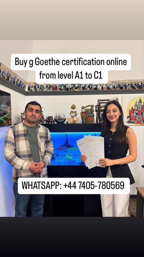 Buy GOETHE and TELC Certificates NaviStom