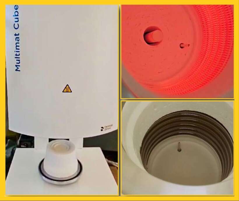 DENTSPLY - Sirona ,MultiFIRE CUBE press = комбінована піч NaviStom