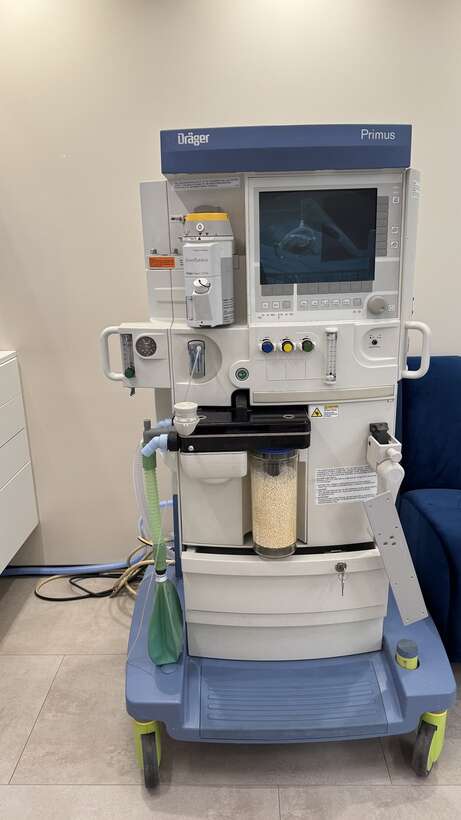 Dr ger PRIMUS Infinity Експертний наркозно-дихальний апарат для седацій NaviStom