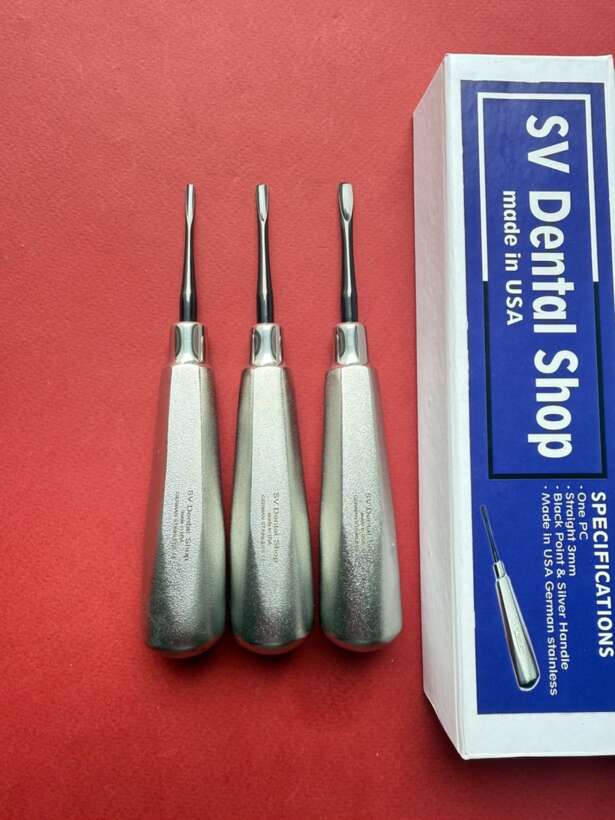 Елеватори від SV DENTAL SHOP Прямі 3 мм, 4мм, 5мм NaviStom