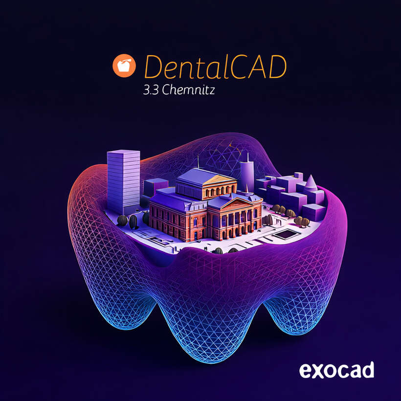 EXOCAD 3.3 Build 9512 Chemnitz 2026 / 3SHAPE 2025 / BLENDER / INLAB / CEREC / DENTAL WINGS NaviStom