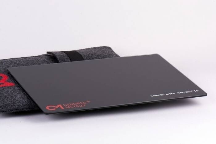 Скляна палітра для замішування керамічної маси NaviStom