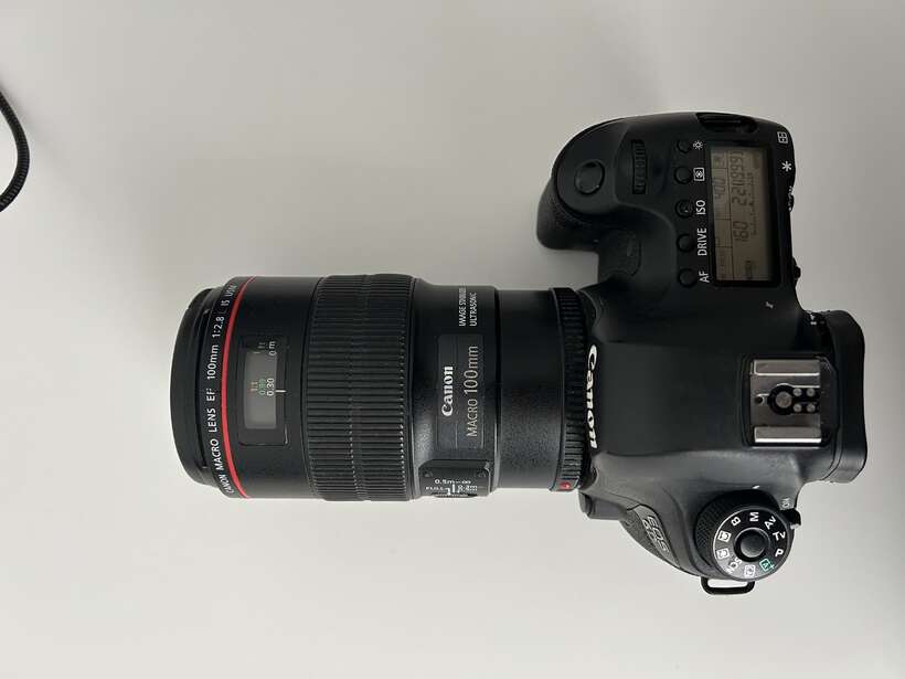 Фотоапарат Canon 6d + macro об єктив 100мм NaviStom