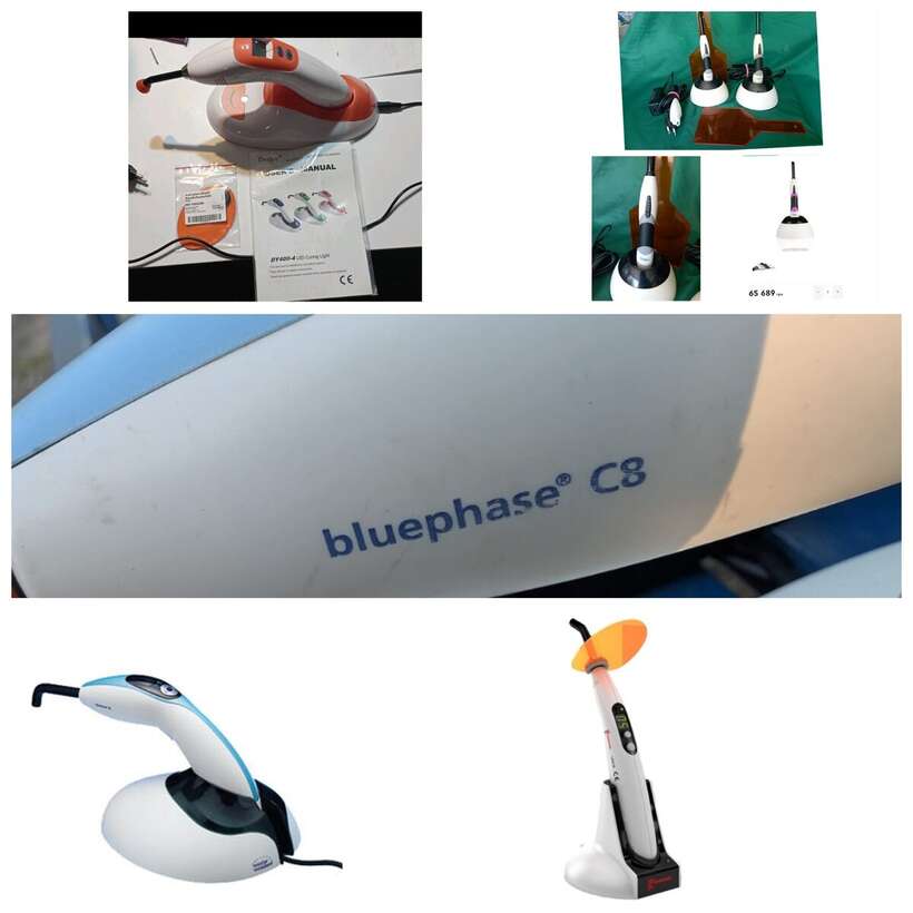 Фотополімерні лампи стоматологічні Woodpecker,ivoclyr ...нові та бу . NaviStom