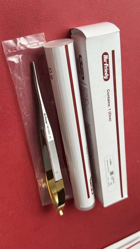 Голкотримачі Hu-FriedyNH5024 18см на складі ! Плоска ручка! NaviStom