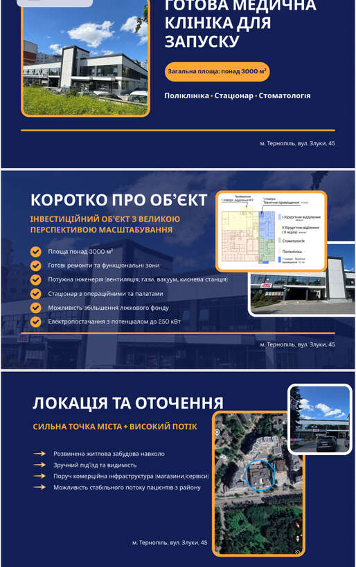Готова медична клініка до запуску! Стаціонар, Поліклініка,Стоматологія NaviStom