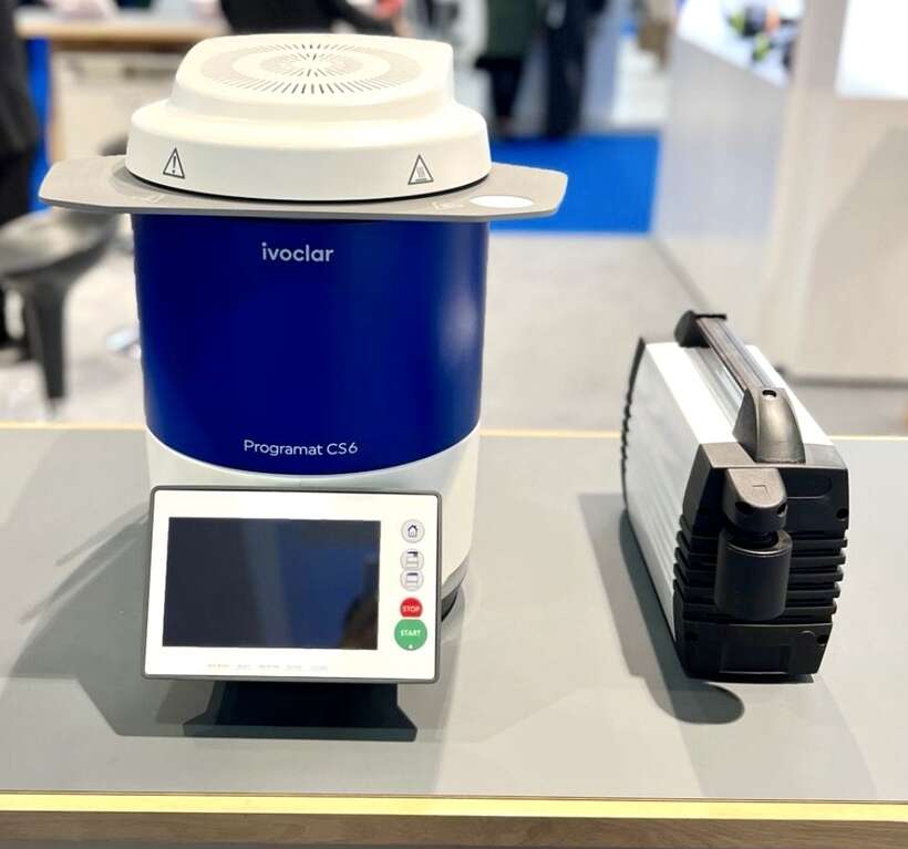 IVOCLAR CS6 = комбінована піч для синтеризаціі,глазуруваннята кристалізації NaviStom