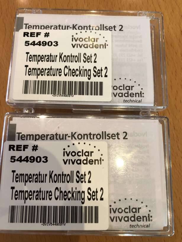 IVOCLAR Temperatur-Kontrollset 2 = Калібратор температури NaviStom