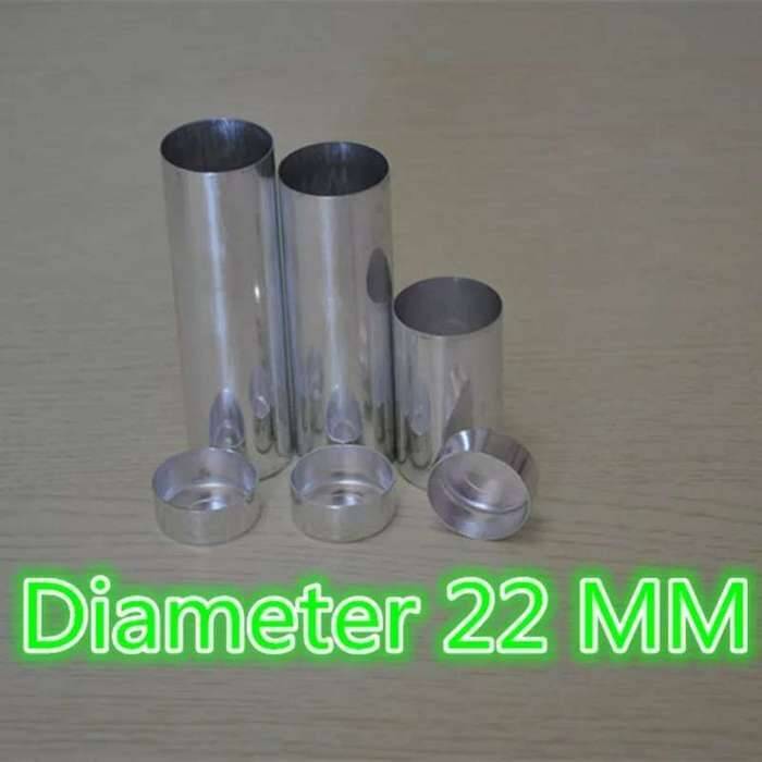 Картридж (гильза) алюминиевый с крышкой: диаметром 22мм - 25мм,, Рівне NaviStom