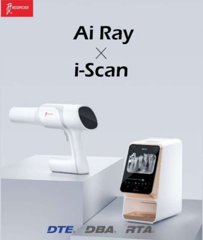Комплект для діагностики від Woodpecker: Портативний рентген AI RAY+Сканер пластин I-SCAN NaviStom
