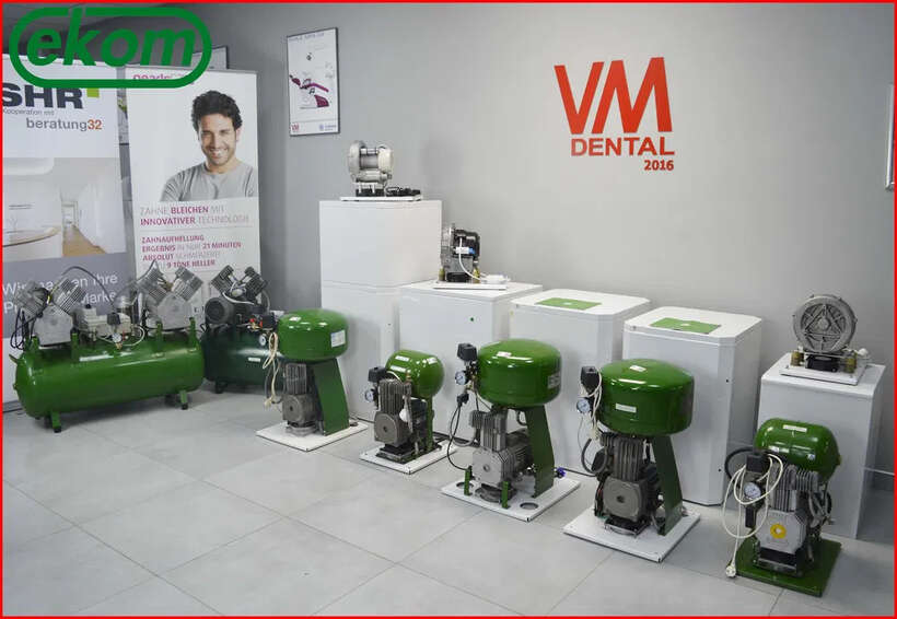 Компресори стоматологічні безмасляні, вакуумніпомпи Ecom, Durr Dental NaviStom