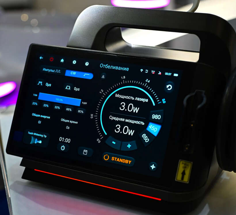 Лазер стоматологічний Pion Medical S3 з трема хвилями NaviStom