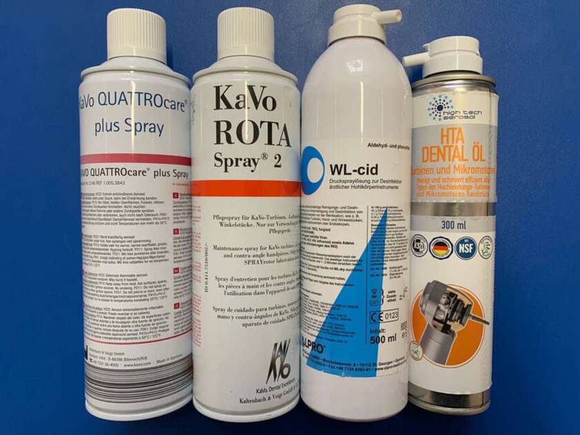 Масло-спрей для наконечників KaVo ROTA Spray 2 QUATTROcare plus Spray WL-cid NaviStom