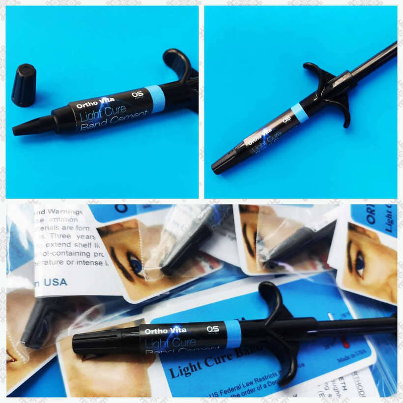 Материал для разобщения прикуса, фиксации накладок OrthoVita 5г Blue NaviStom