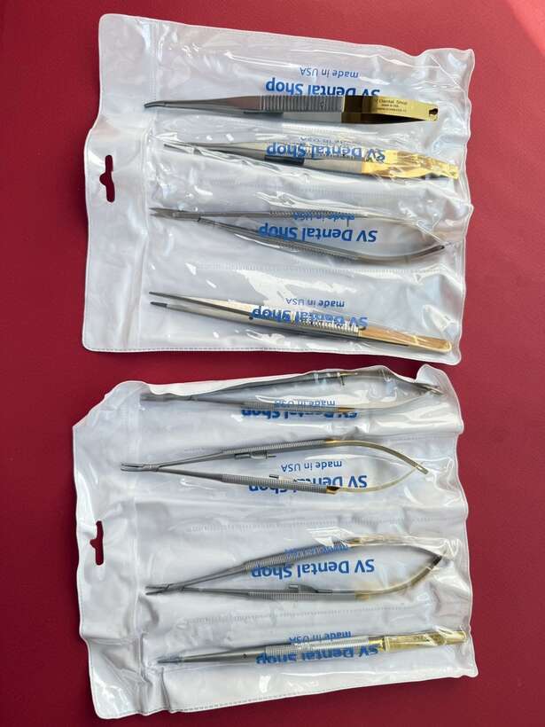 Набори 2 шт для мікрохірургії для ушиття SV DENTAL SHOP(USA) АКЦІЯ ПРИ ПОКУПЦІ 2 наборів:500$ NaviStom