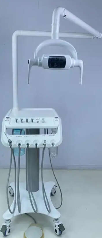 New! Портативна стоматологічна установка з компресором та світлом! NaviStom