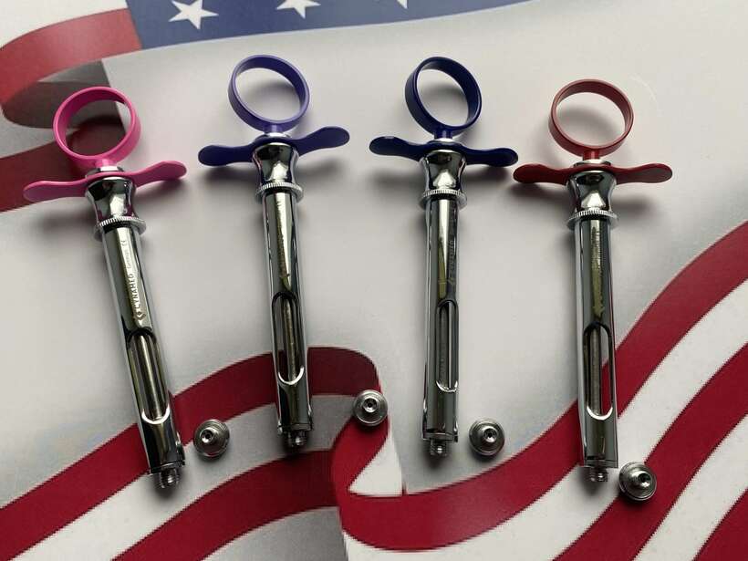 Комплект карпульних шприці Cynamed США Лишились 3шт(синя,червона та рожева) за 4 шт 3000грн! Акція ! NaviStom