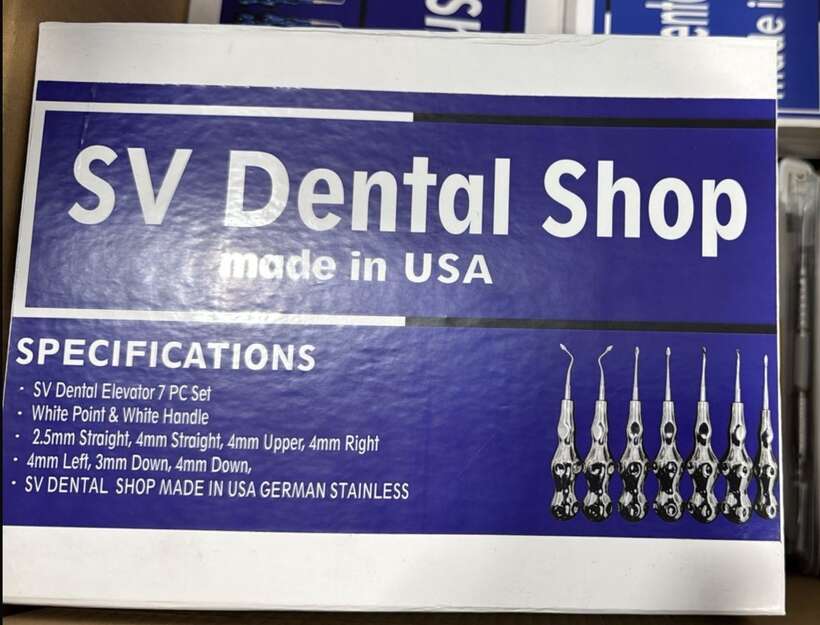 Нові набори елеваторів у новому дизайні від Sv Dental Shop(USA) ціну уточнюй ! NaviStom