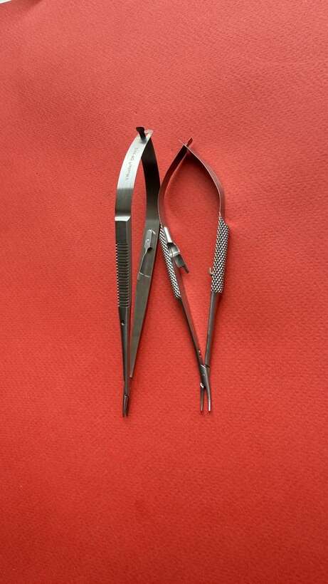 Ножиці мікрохірургічні VMuller комплект Німеччина ! NaviStom