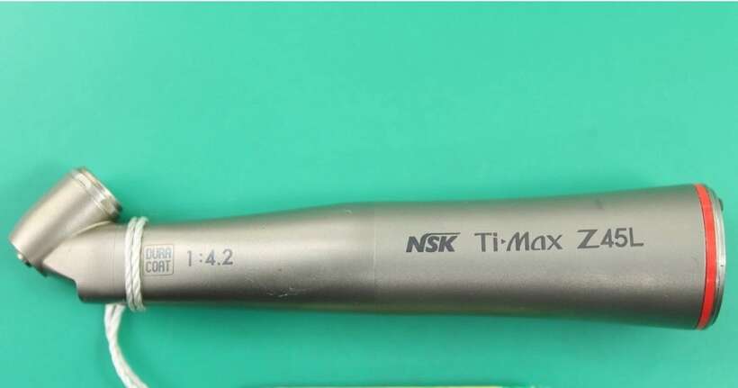 Ti-Max Z45L (NSK) Кутовий наконечник зі світлом, 1:1, зі спреєм та підсвічуванням! Під замовлення! NaviStom