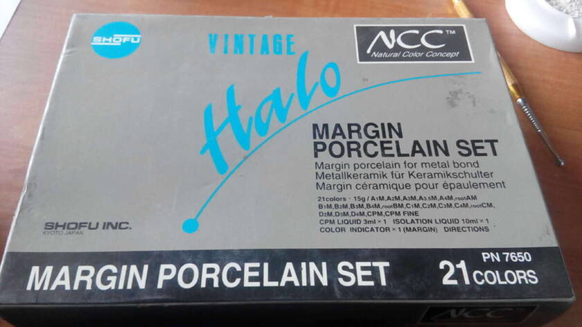 Продается набор керамической массы Shofu Vintage Halo Margin Porcelian Set NaviStom
