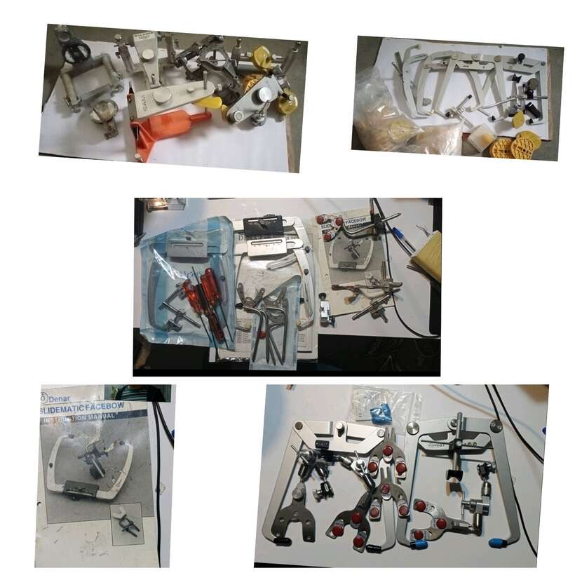 Sam Великий вибір різних артикуляторів та лицевих дуг . NaviStom