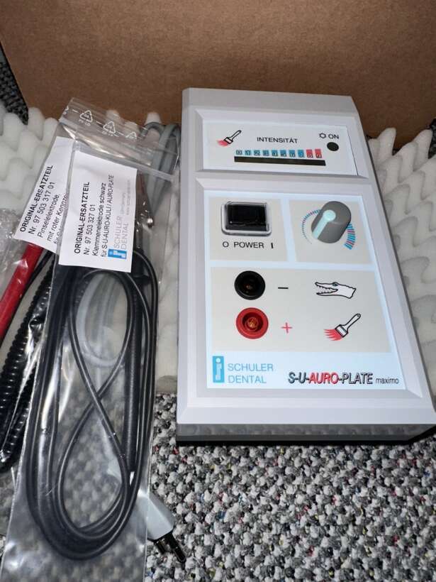 Schuler-dental auro-plate maximo = апарат для нанесения позолоти NaviStom