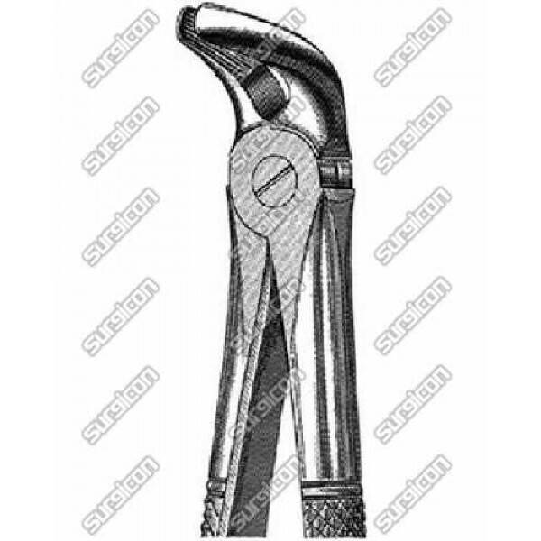 Щипцы экстракционные для удаления нижних боковых зубов, с любой стороны, SD-0205-08, Surgicon NaviStom