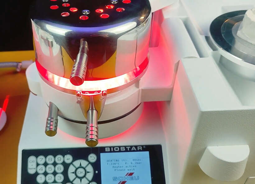 SCHEU BIOSTAR = апарат для виготовлення кап NaviStom