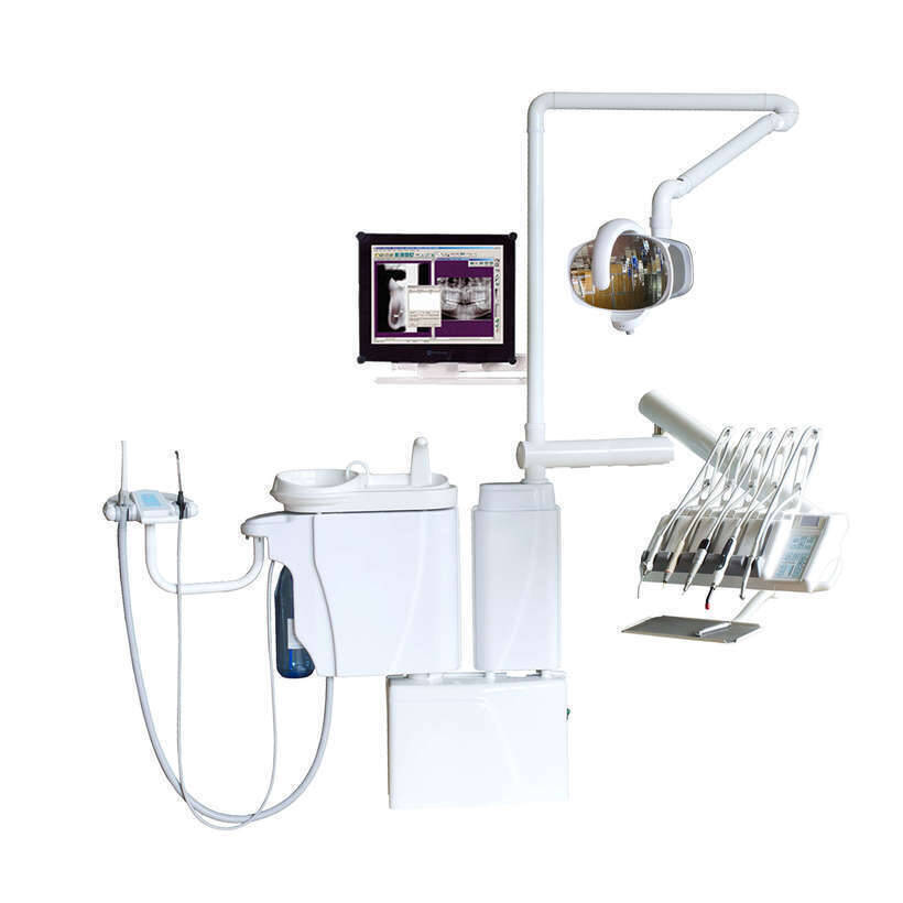 Стоматологічна установка напольна Сатва Комбі Т5 без крісла пацієнта. Стоматологическая установка NaviStom