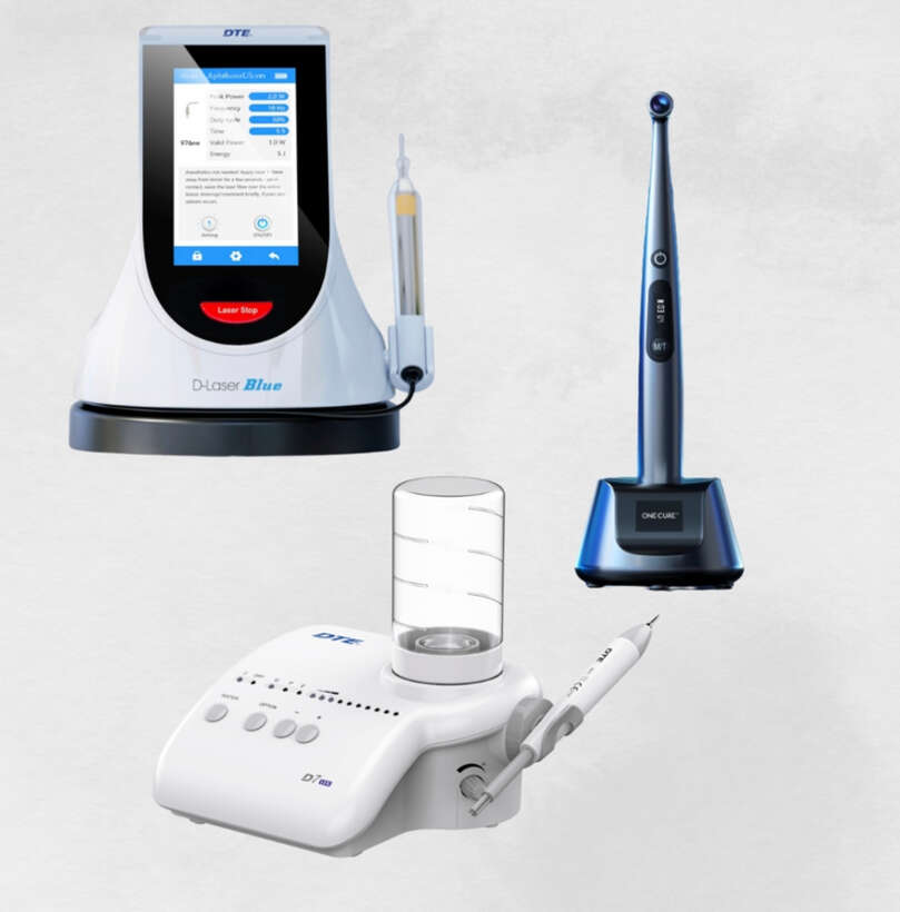 Супервигідно! Лазер D-Laser Blue + подарунки: лампа фотополімерна O-star PRO і скалер D7LED NaviStom