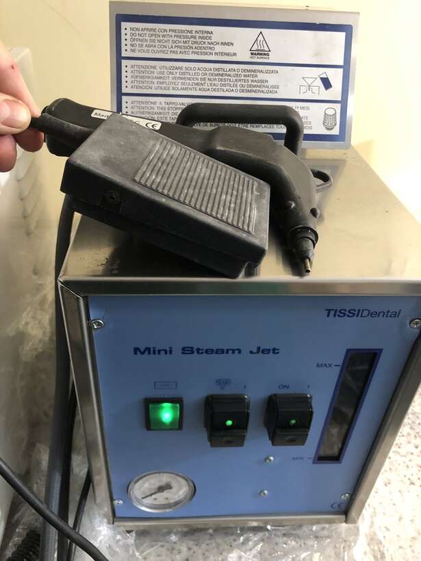 TISSI - MINI STEAM JET = Пароструй зуботехнічний NaviStom