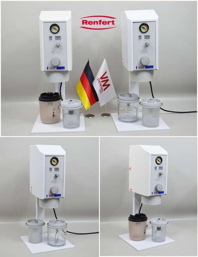 Вакуумні змішувачі від німецького виробника Renfert NaviStom