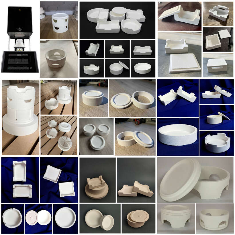 Виготовляємо лотки (контейнери) для синтеризації циркону до всіх видів печей в Україні. NaviStom