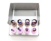 Трепан кісткові хірургічні диски набір 8шт NaviStom