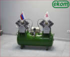 Стоматологічний компресор EKOM DK50 2X2V 110L NaviStom